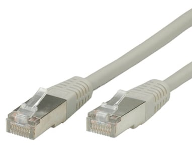 VALUE Cavo Cat.6 S/FTP (PiMF) grigio 1,0m