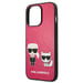 Coque pour Apple iPhone 13 Pro PU Karl & Choupette Rose