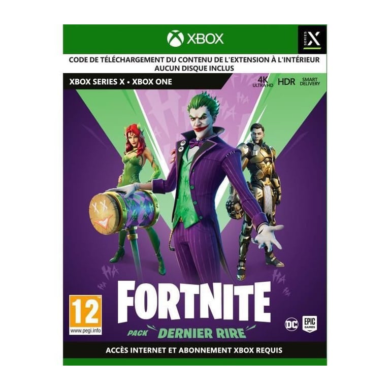 Fortnite : Pack Dernier Rire Jeu Xbox One Code in a box Neuf - vue 7