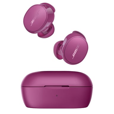 Écouteurs sans fil Bose QuietComfort Earbuds ANC Bluetooth 5.3 Gris mauve Bois de rose avec boîtier de charge sans fil, multipoint, charge jusqu'à 8,5 h