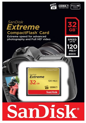 SanDisk Carte mémoire Extreme CompactFlash - vue 7