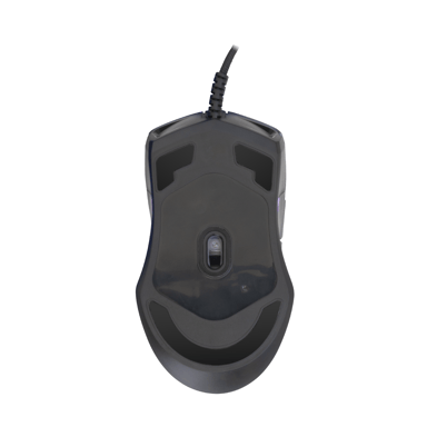 Mouse per videogiocatori Nitropc NM10 10.000 DPI RGB Negro