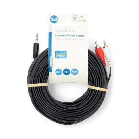 Nedis Cable Audio Stéréo Jack 3.5 mm mâle vers 2x RCA mâle 15 - vue 2