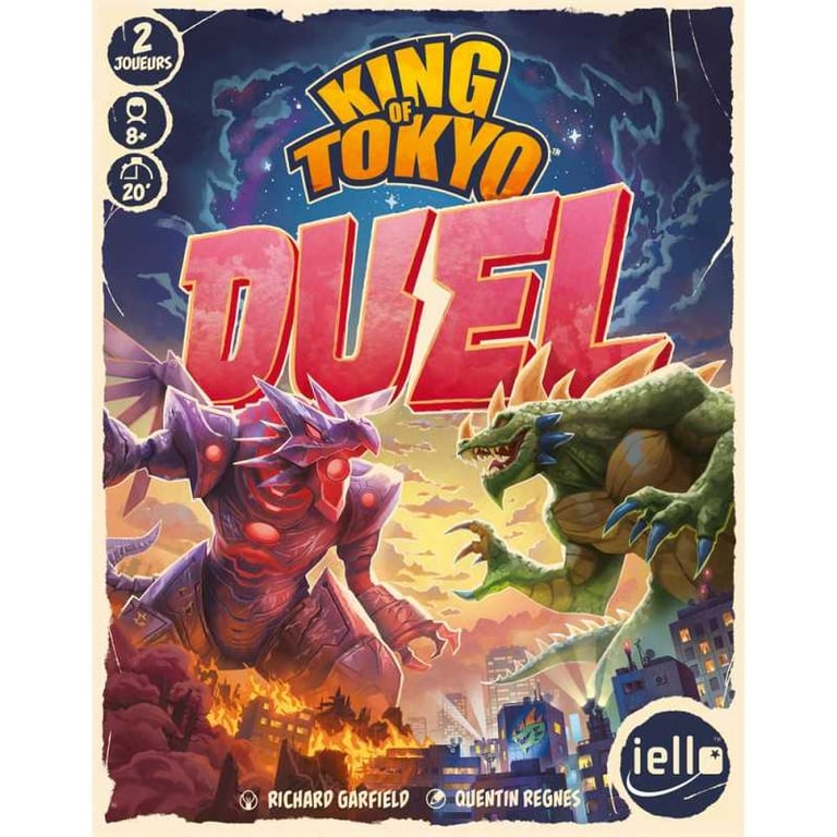 Jeu de société IELLO King of Tokyo: Duel 2 joueurs 20 min dès 8 ans Multicolore - Neuf