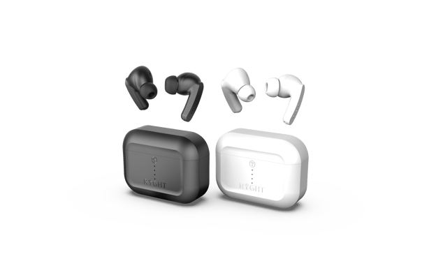 RYGHT PULSE ANC - Auriculares intrauditivos Bluetooth inalámbricos con funda