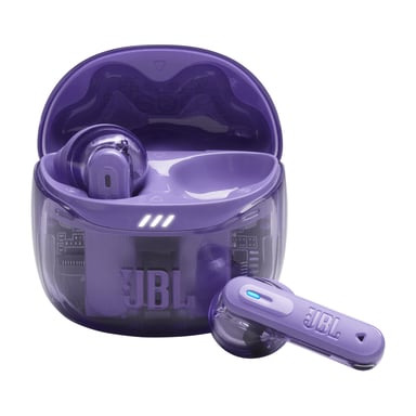JBL Tune Flex 2 Ghost Edition Casque True Wireless Stereo (TWS) Ecouteurs Appels/Musique Bluetooth Violet