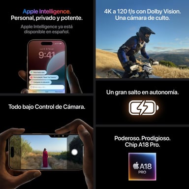 iPhone 16 Pro Max (5G) Titanio Nero, 1 TB