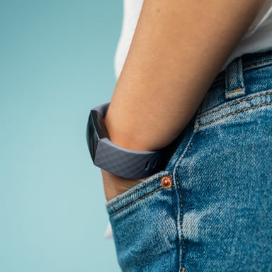 imoshion Bracelet silicone pour Fitbit Charge 3 / 4 - Gris