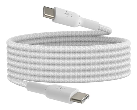 Belkin BoostCharge cable USB 2 m USB C Blanco