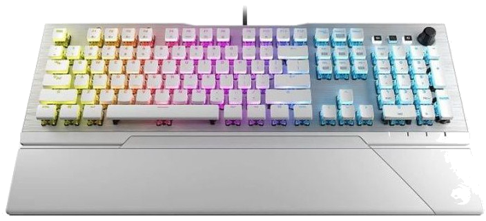 ROCCAT - Vulcan 122 AIMO - Clavier Gamer Mécanique - Titan Tactile - Blanc - ROC-12-943-BN - AZERTY