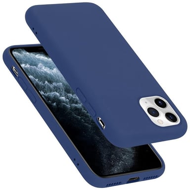 Coque pour Apple iPhone 11 PRO en LIQUID BLUE Housse de protection Étui en silicone TPU flexible