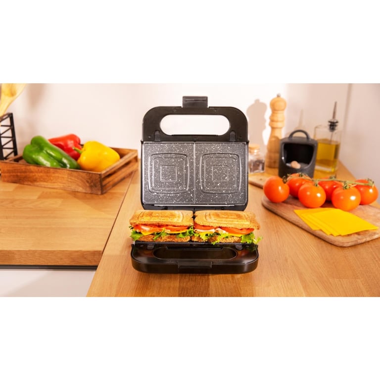 SANDWICHERA CECOTEC ROCKN TOAST 4IN1 - vue 5