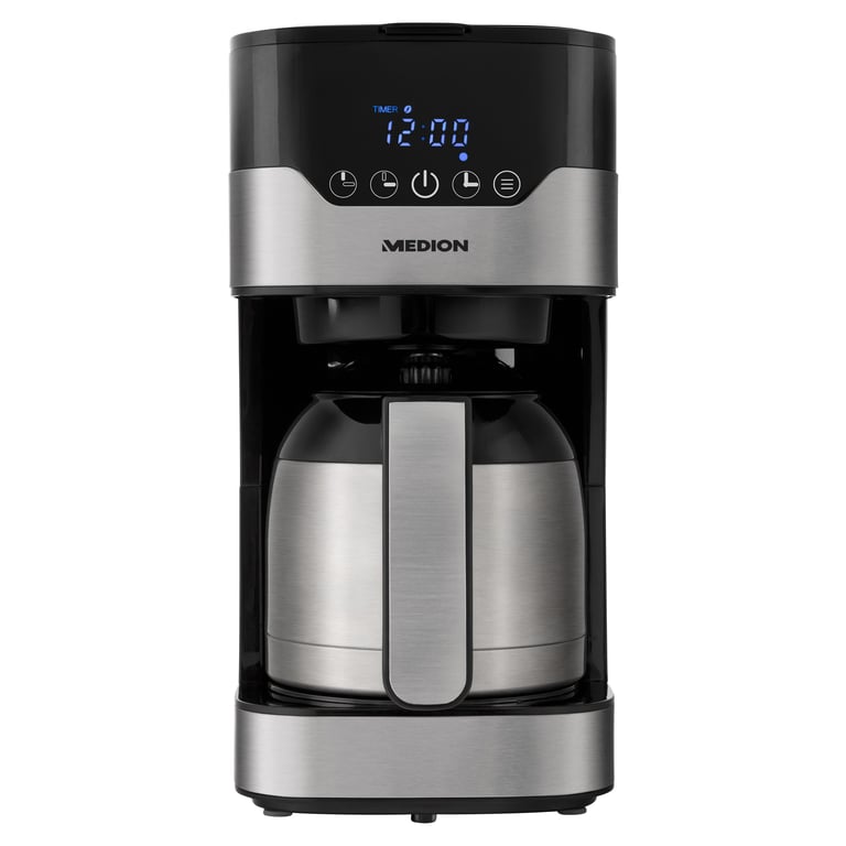 Cafetière filtre programmable avec carafe MEDION MD 18458 isotherme 1 2 - vue 3
