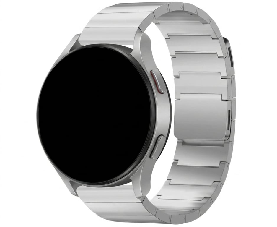 Bracelet Selencia magnétique en acier 22mm - vue 7