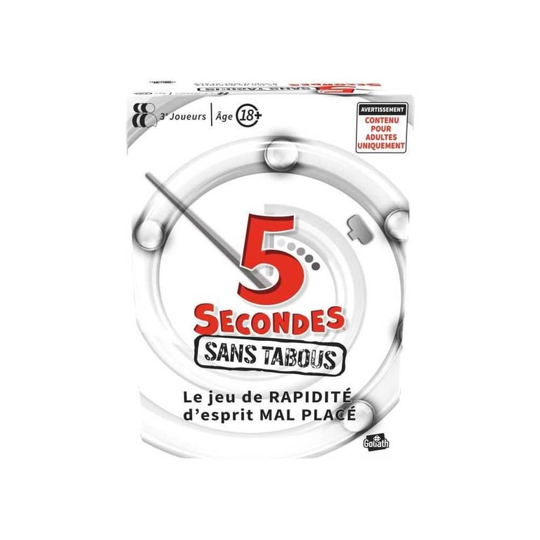 5 secondes sans tabous Jeu dambiance GOLIATH Dès - vue 9