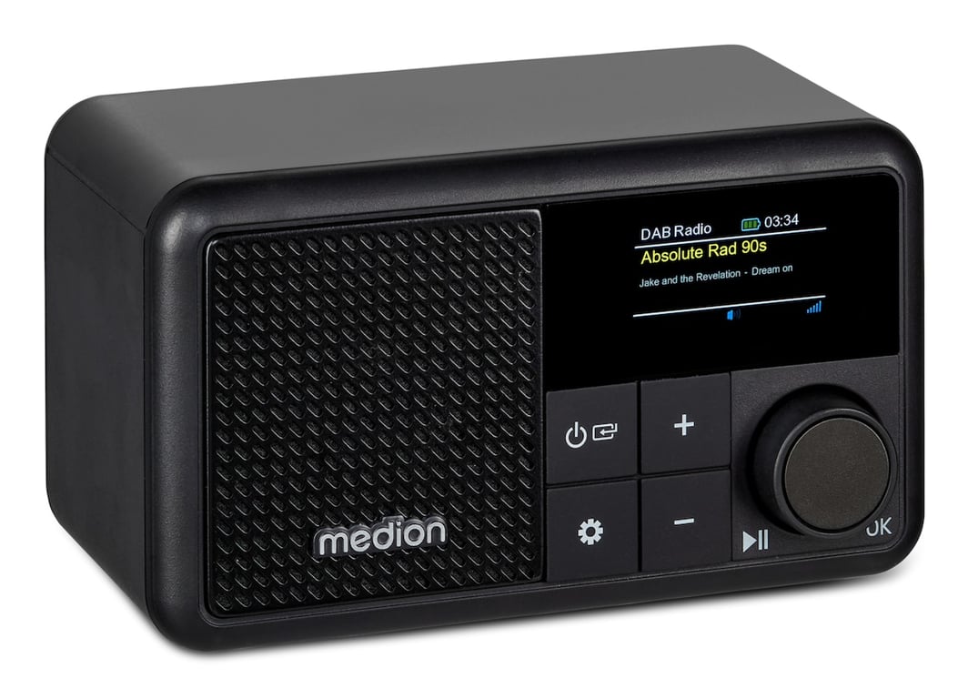 MEDION LIFE S66822 Tragbares Portable Numérique Noir - Neuf