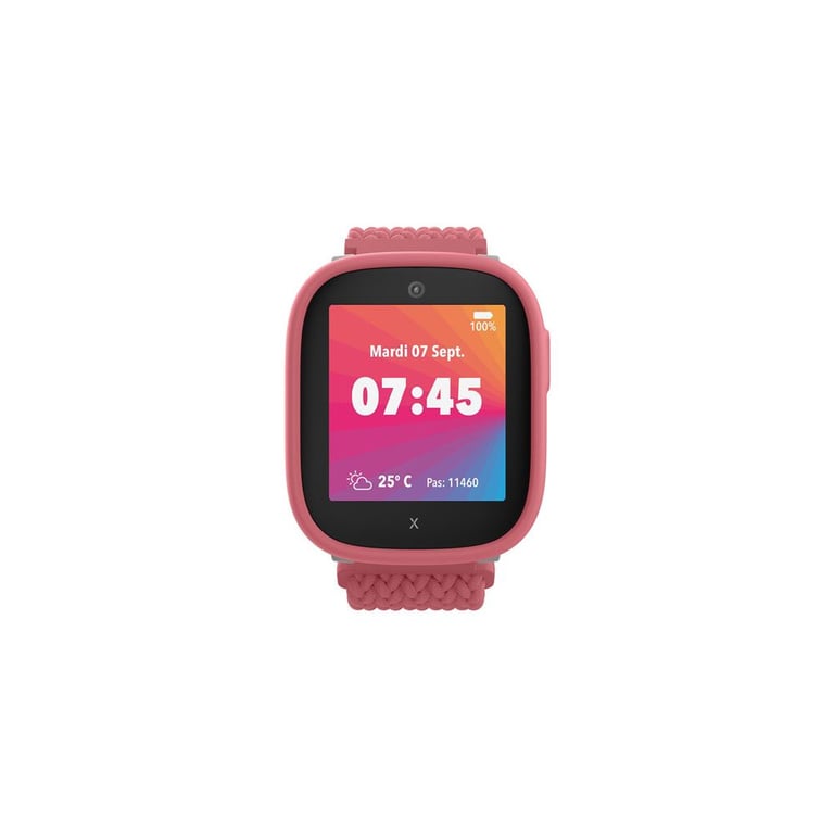 Montre connectée pour enfants Xplora X6 Play 4G GPS 1,52" Rose - vue 3
