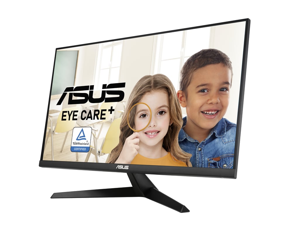 ASUS VZ27EHF W Eye Care Moniteur Gaming 27" IPS Full HD sans Cadres 100 Hz synchronisation adaptative 1 ms MPRT HDMI lumière Faible sans Scintillement Montage Mural - vue 9