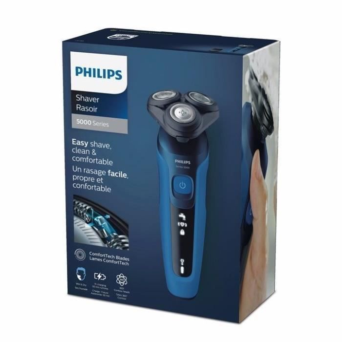 Rasoir Électrique PHILIPS S5466/17 – Wet&Dry, 50min Autonomie, Têtes Flexibles - vue 4