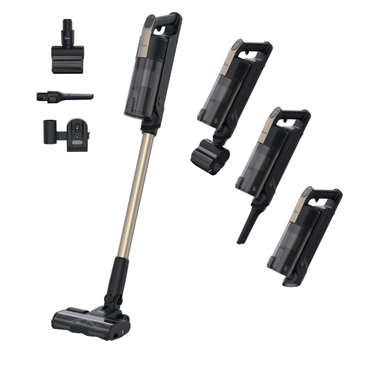Hoover HF310P 011 Aspirateur balai 2 en 1 Batterie Sec HEPA Sans sac 0 7 Métallique 2 5 Ah - vue 2