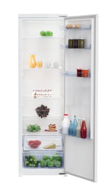 Réfrigérateur monoporte intégrable BEKO BSSA315K4SN - 309L - Blanc