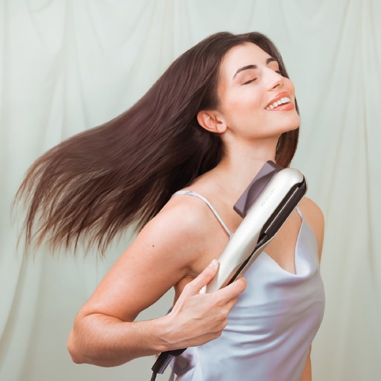 Fer à lisser Cecotec RitualCare Air Lisse 2in1 Céramique Kératine 2 accessoires - vue 4