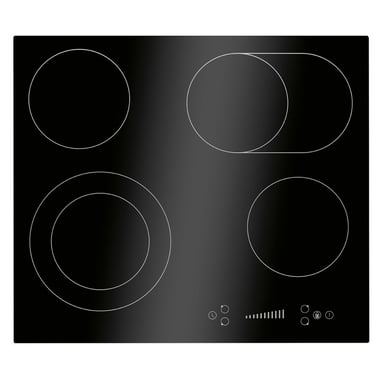 Plaque de cuisson en vitrocéramique 4 feux avec double zone encastrable Bomann EBK7941 - Neuf