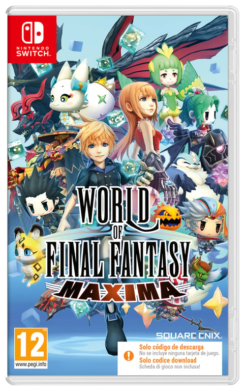 Square Enix World of Final Fantasy Maxima Standard Anglais Italien Nintendo Switch Neuf