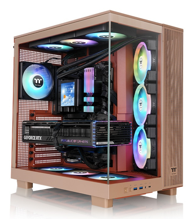 Thermaltake View 380 TG ARGB Snow Midi Tower Neuf