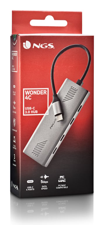 NGS WONDER4 C USB Type C 5000 Mbit/ Neuf - vue 4