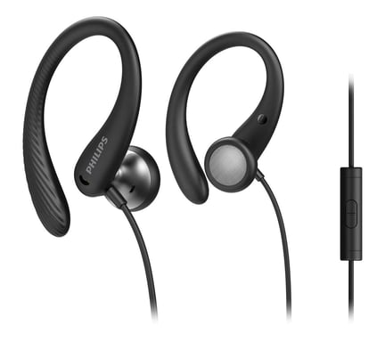 Philips TAA1105BK/00 Auriculares con cable, auriculares deportivos Negro
