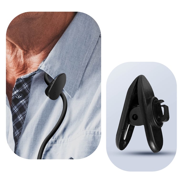 Écouteurs Filaires DORO Jack 3.5mm Kit Mains Libres Micro Intégré - vue 3