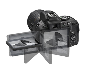 Nikon D5300 + AF-S DX 18-55 VR II Kit d'appareil-photo SLR 24,2 MP CMOS 6000 x 4000 pixels Noir