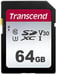 Transcend TS64GSDC300S mémoire flash 64 Go SDXC NAND Classe 10