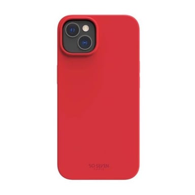 Coque pour iPhone 14 SMOOTHIE RECYCLE Rouge