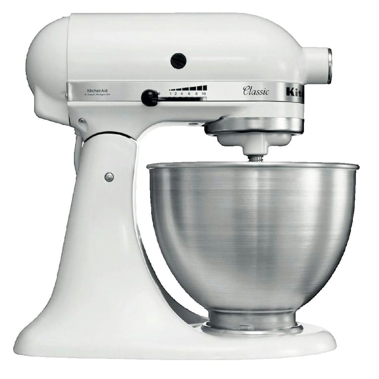 Robot pâtissier multifonction KitchenAid Classic 5K45SSEWH
