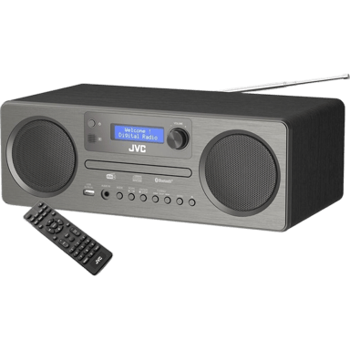 Chaîne Hi-Fi JVC RD-E861B-DAB Compacte Gris