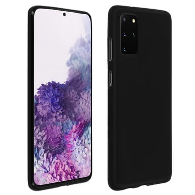 Coque pour Samsung Galaxy S20 Plus Silicone Gel Flexible Résistant Ultra fine Noir