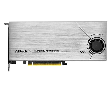 Asrock Hyper Quad M.2 tarjeta y adaptador de interfaz Interno