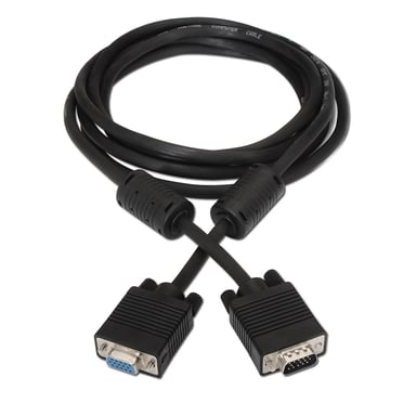 AISENS A113-0078 câble VGA 1,8 m VGA (D-Sub) Noir