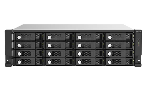 QNAP TL-R1620Sep-RP Boîtier HDD Noir, Gris 2.5/3.5''