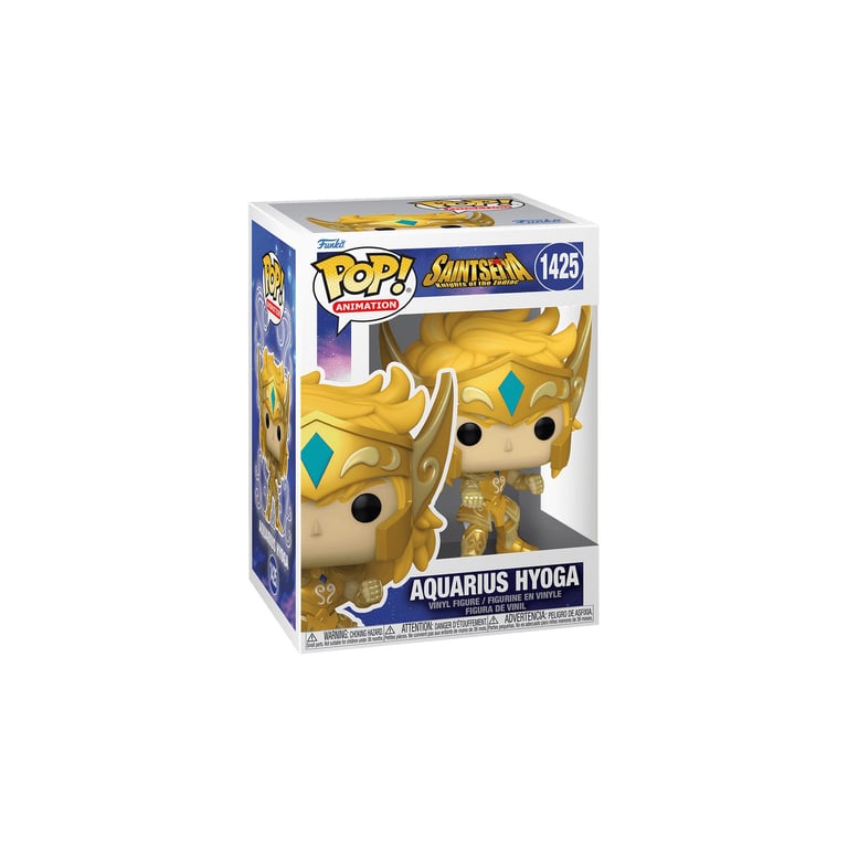FUNKO Saint Seiya Gold Aquarius Hyoga POP! 9 cm - vue 3