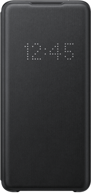 Folio LED View Cover Noir pour Samsung G S20 Ultra Samsung