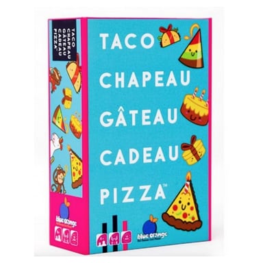 Taco Chapeau Gâteau Cadeau Pizza : Le Jeu de Rapidité Amusant pour Toute la Famille