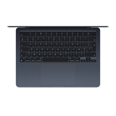 MacBook Air M3 (2024) 13.6', 512 Go 8 Go Apple GPU 10, Minuit - Azerty