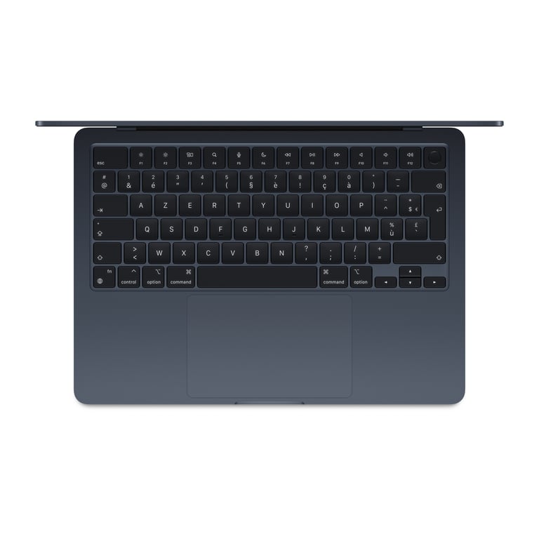 MacBook Air M3 (2024) 13.6', 256 Go 8 Go Apple GPU 10, Minuit - Azerty