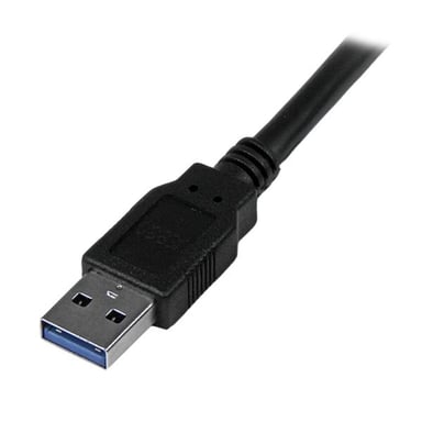 StarTech.com Cable USB 3.0 SuperSpeed Negro de 3 metros - A Macho a B Macho