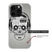 Coque en silicone - Compatible Apple iPhone 14 Pro - design skull music