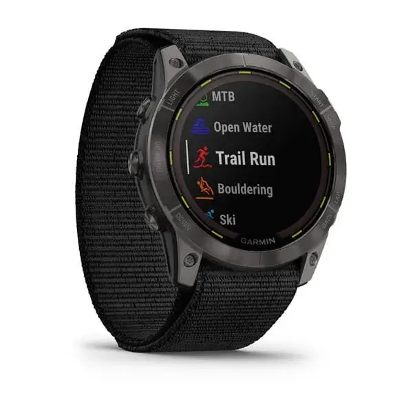 Garmin Unisex Enduro 2 Solar GPS Uhr Schwarz schiefergrau DLC Titan OneSize - vue 4