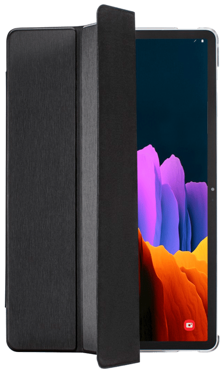 Etui pour tablette Fold Clear pour Samsung Galaxy Tab S7+ 12,4 - Noir